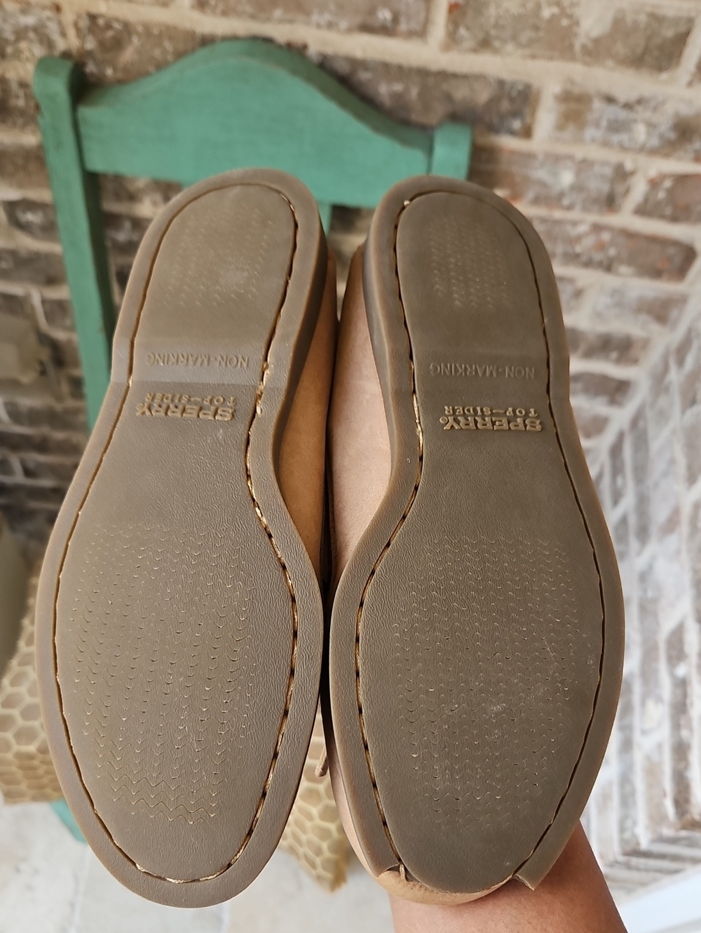 Sperry Original 2 EYE Men’s Brown Leather Boat Shoes - Picture 4 of 7